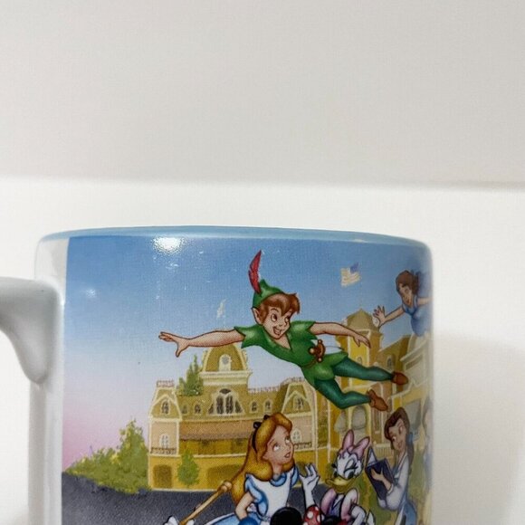 Vintage 1996 25th Anniversary Walt Disney World Remember the Magic Mug - Picture 7 of 16